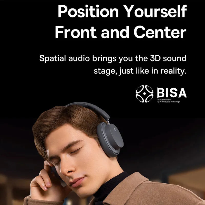 Wireless Headphone 3D Spatial Audio Earphone Bluetooth