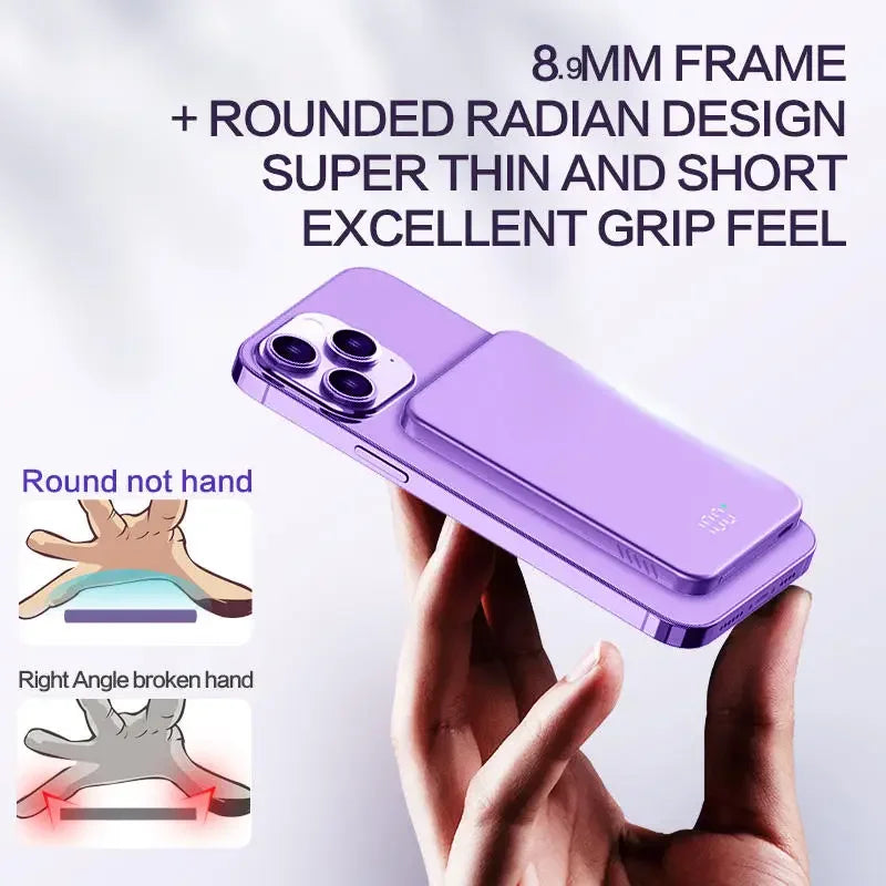 10000mAh Magnetic Wireless Power Bank