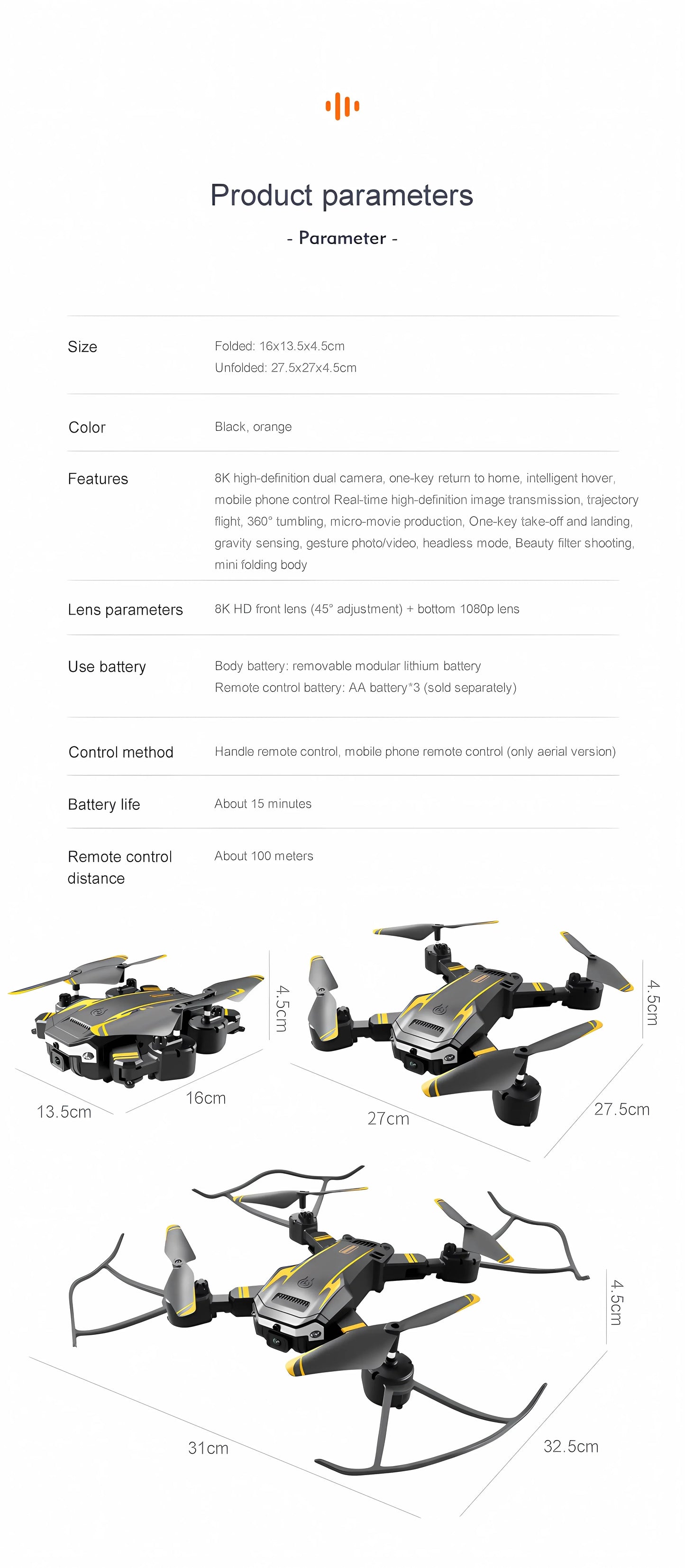 New S6 Max Drone 8k Profesional 4K HD Camera Obstacle Avoidance Aerial Photography Optical flow Foldable Quadcopter Sell Apron
