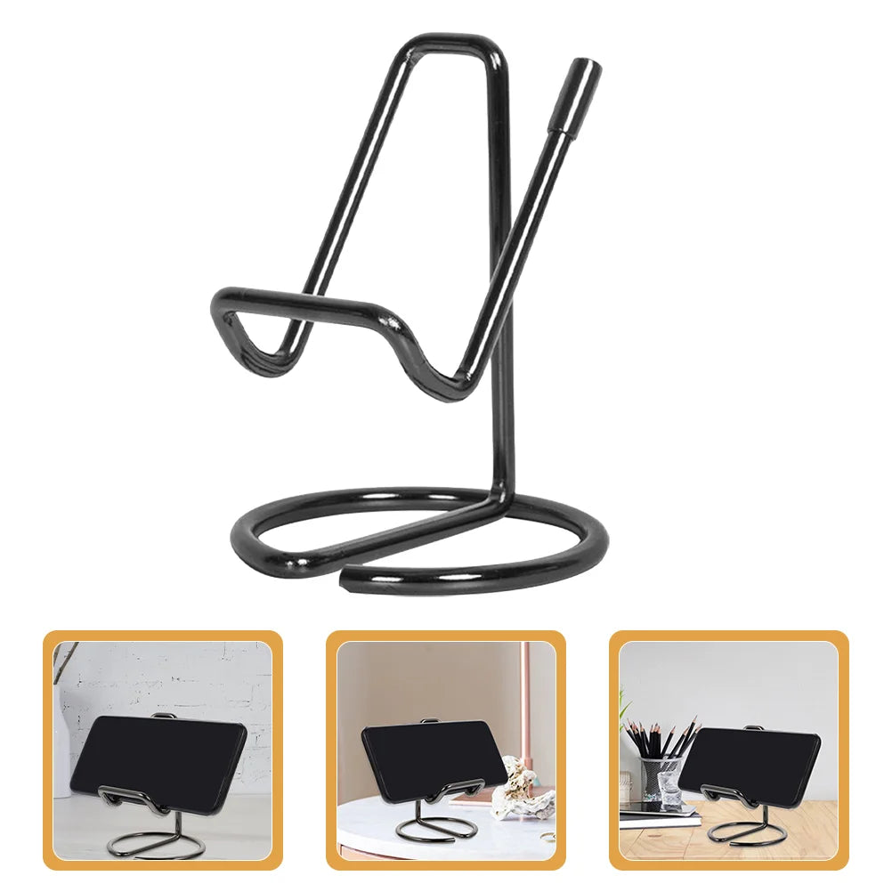 2 Pcs Rack Iron Cellphone Stand