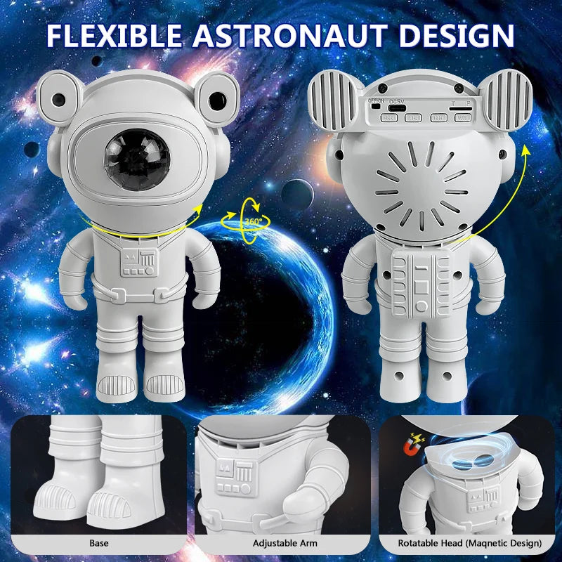 Star Lamp Nebula Ceiling Sky Night Light Bluetooth Speaker