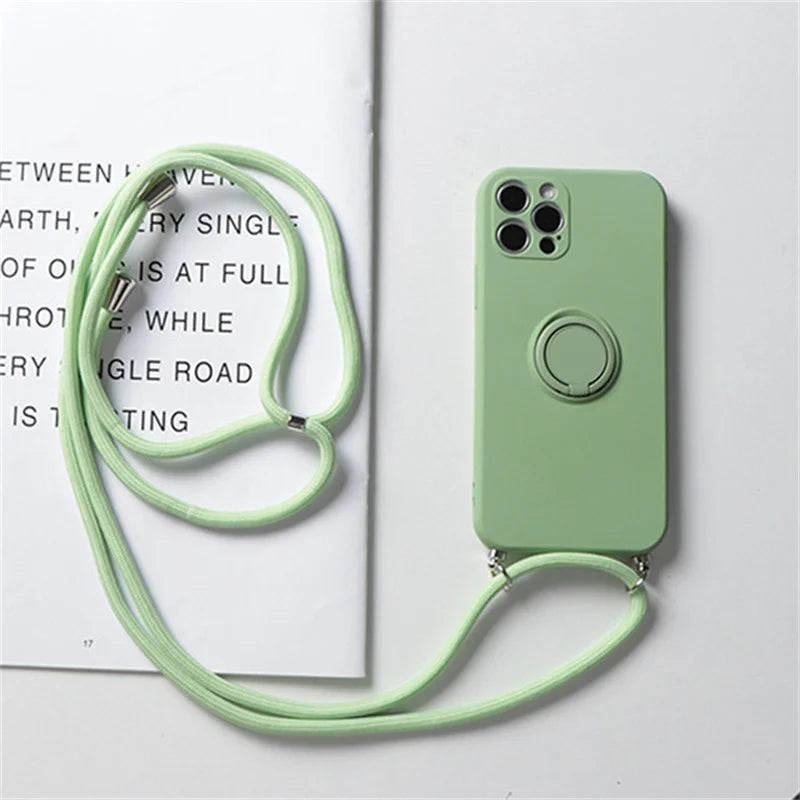 Ring Holder Strap Case