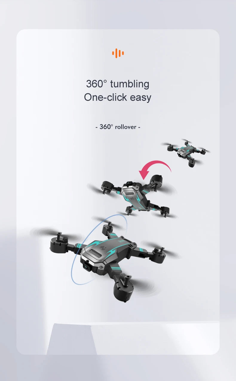 KBDFA G6 New Professional Foldable Quadcopter Aerial Drone S6 HD Camera GPS RC Helicopter FPV WIFI Obstacle Avoidance Toy Gifts