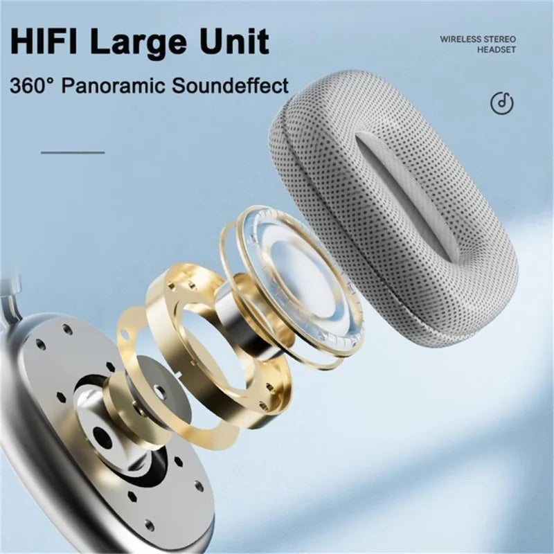 Wireless Bluetooth Headphones Noise Cancelling Headsets