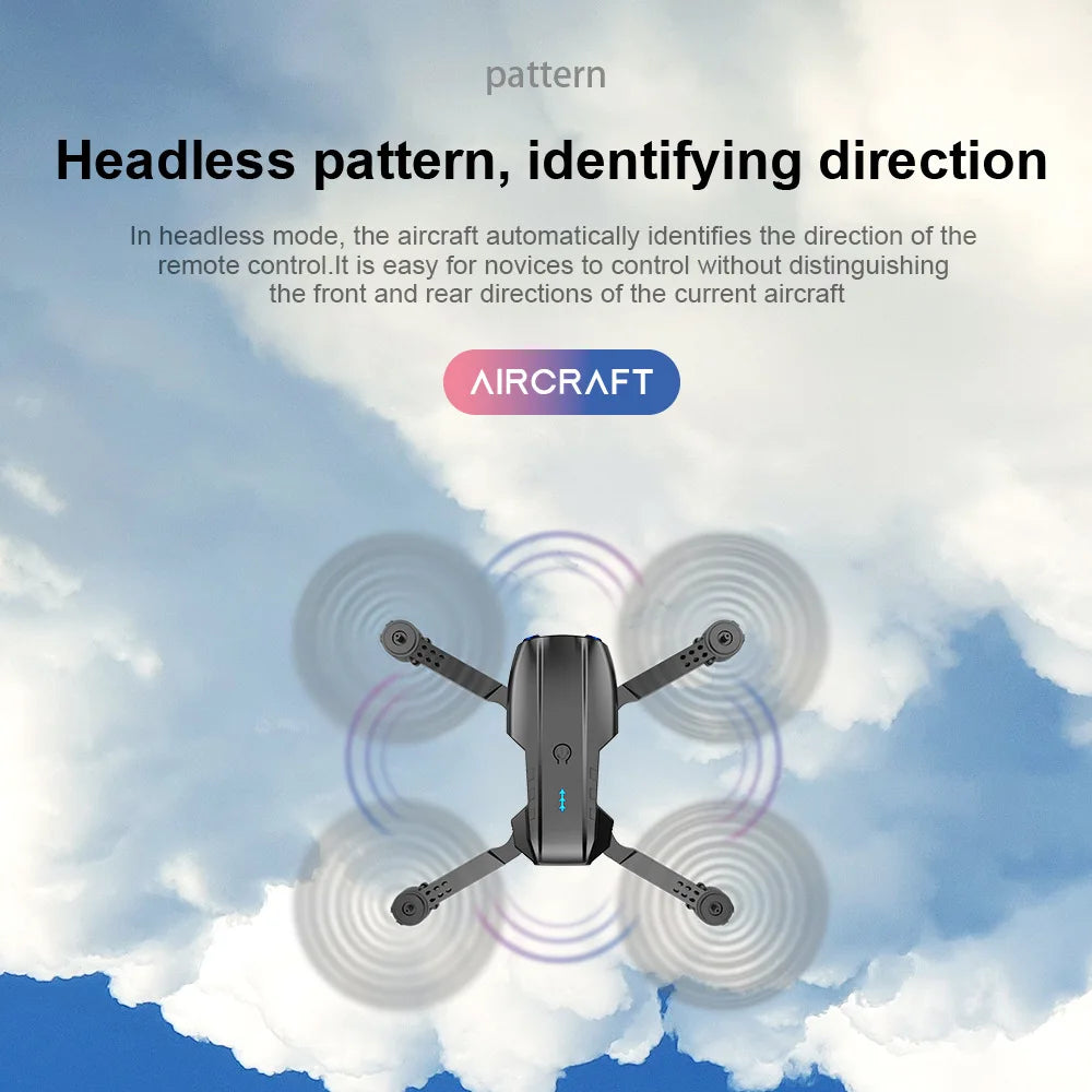 E99 K3 Pro Drone HD Professional 4k drone Dual Camera WIFI fpv Aircraft Quadcopte Obstacle Avoidance Aerial Photography Drone