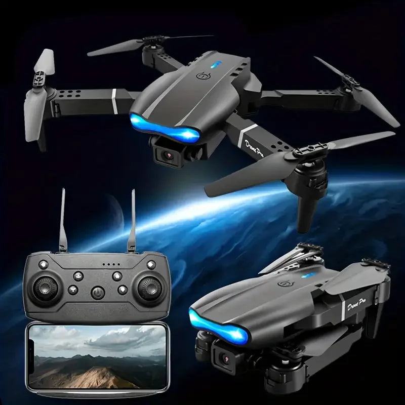 KBDFA E99Pro Drone HD Professional 4k drone Dual Camera WIFI fpv Aircraft Quadcopte Obstacle Avoidance Aerial Photography Drone