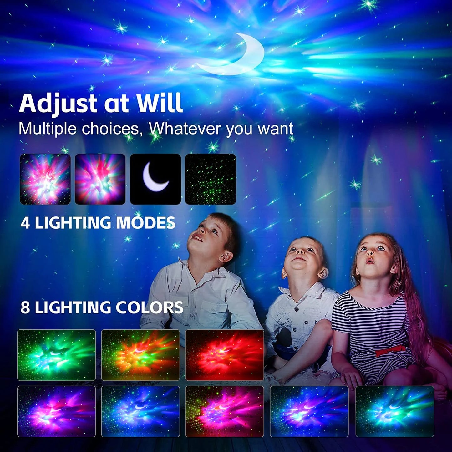 Star Lamp Nebula Ceiling Sky Night Light Bluetooth Speaker