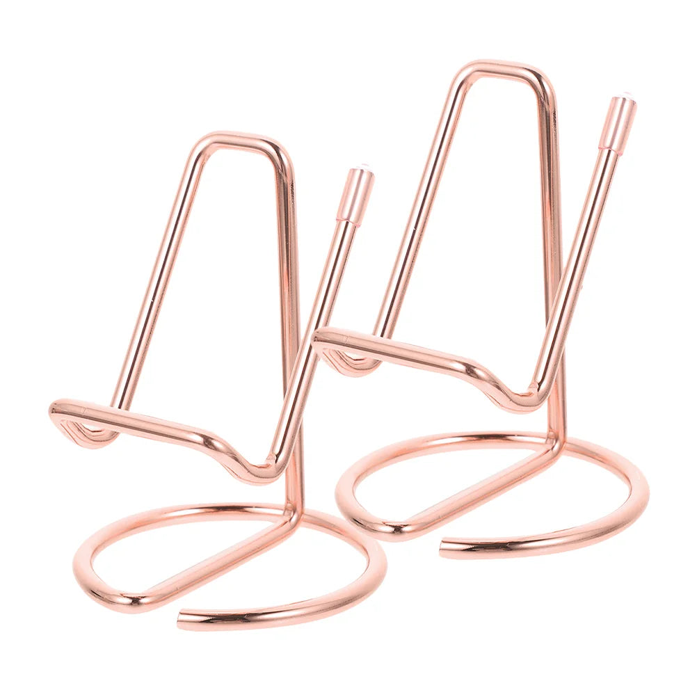 2 Pcs Rack Iron Cellphone Stand