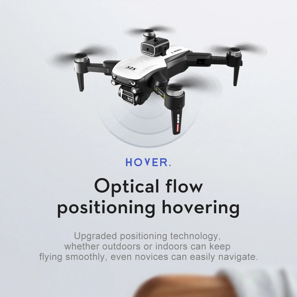 New S2S Drone 8K Professional HD Dual Camera Brushless Obstacle Avoidance Aerial Photography Foldable Quadcopter Toys Gifts