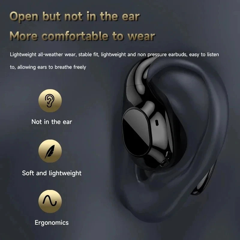Bone Conduction Earbuds Wireless Bluetooth