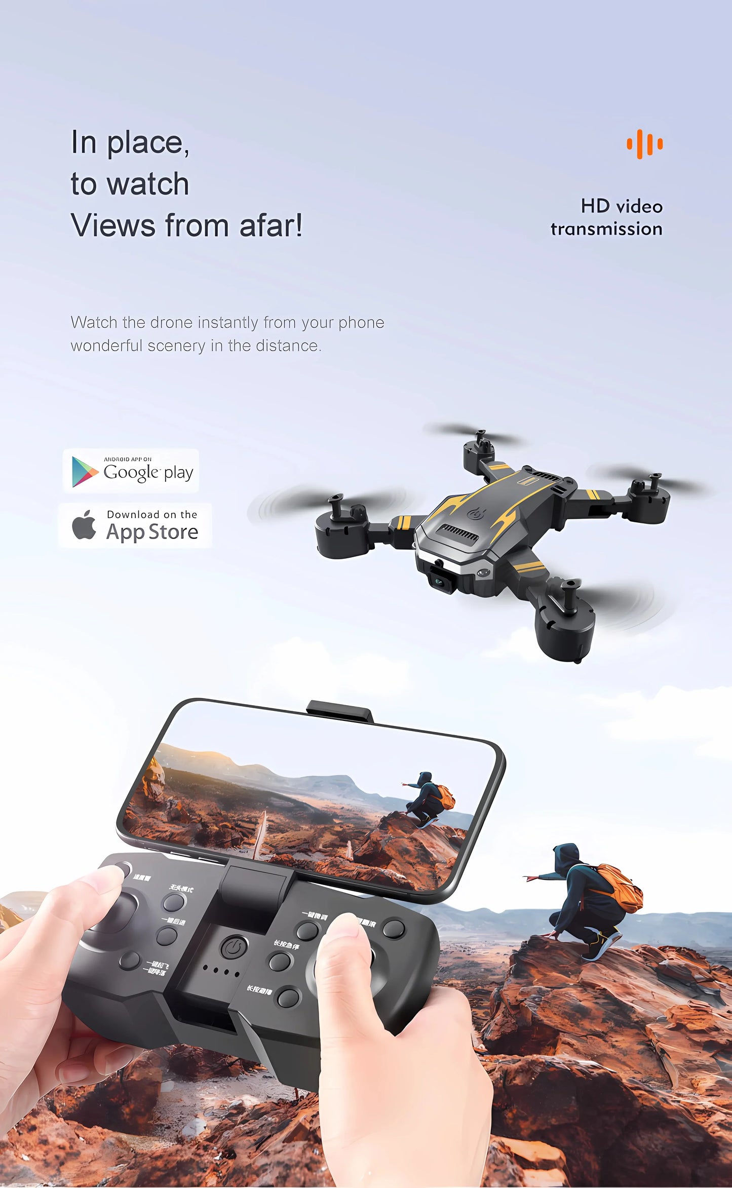 New S6 Max Drone 8k Profesional 4K HD Camera Obstacle Avoidance Aerial Photography Optical flow Foldable Quadcopter Sell Apron