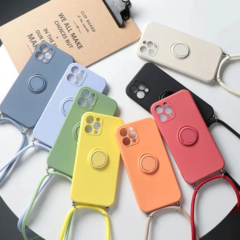 Ring Holder Strap Case