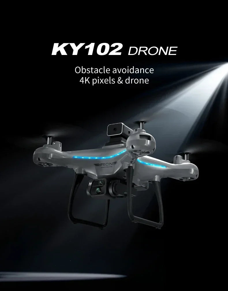 Ky102 Drone 8k Profesional Dual-camera Aerial Photography 360 Obstacle Avoidance Optical Flow Four-axis Rc UAV 10000m