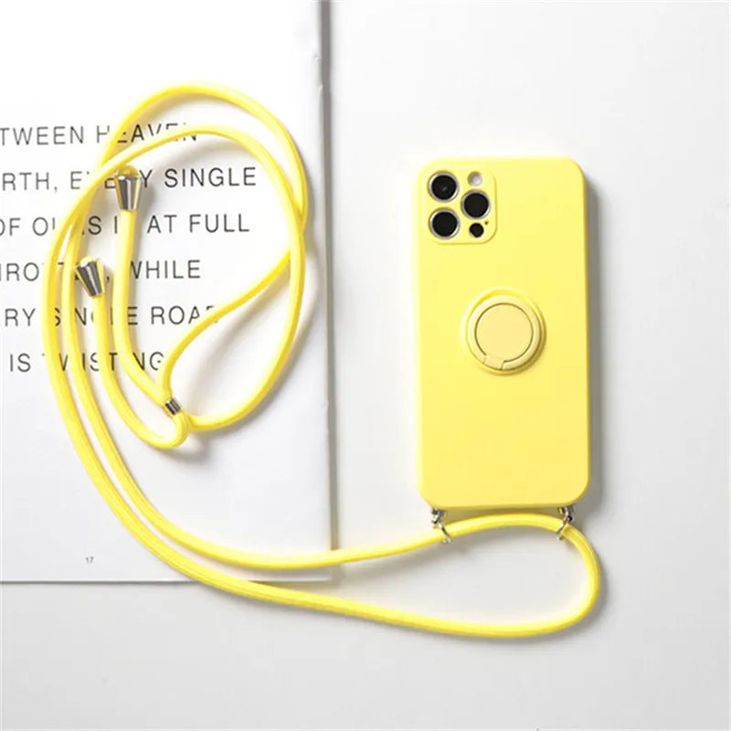 Ring Holder Strap Case