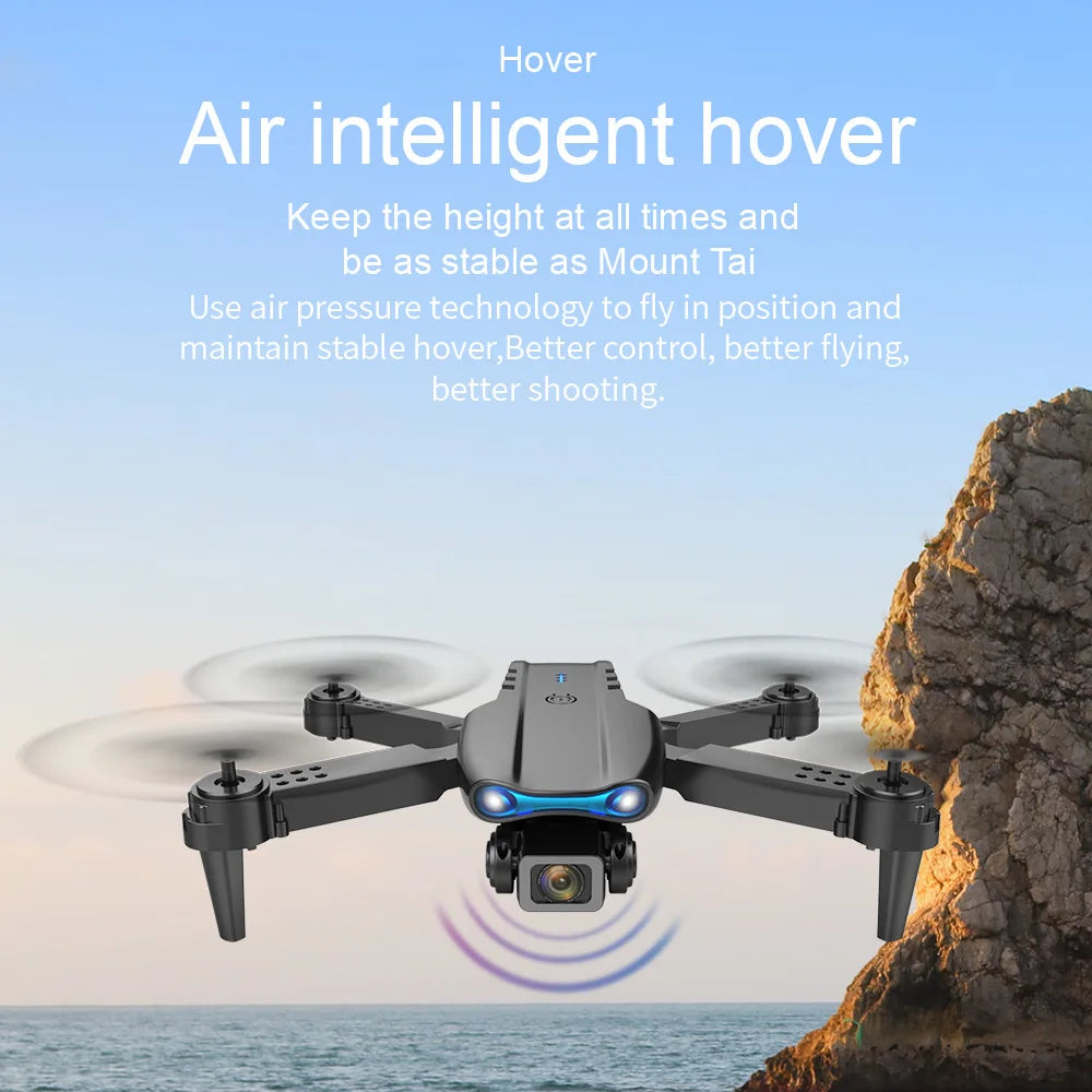KBDFA E99Pro Drone HD Professional 4k drone Dual Camera WIFI fpv Aircraft Quadcopte Obstacle Avoidance Aerial Photography Drone