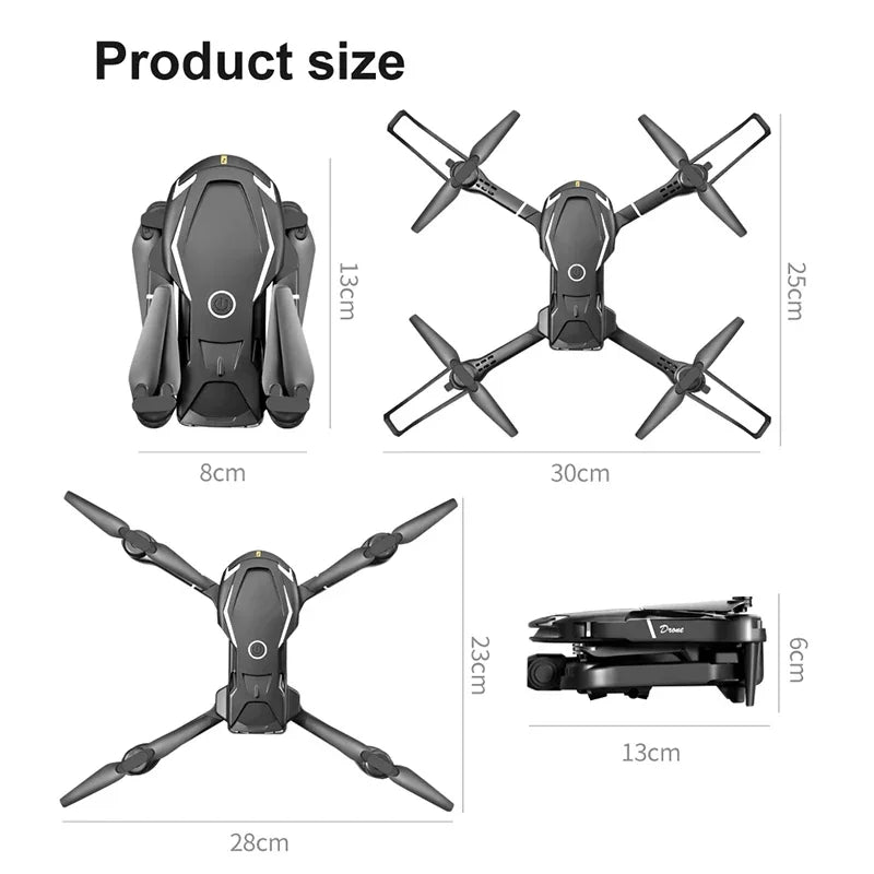 New V88 Drone 8K Professional HD Aerial Photography Dual-Camera WIFI GPS Omnidirectional Obstacle Avoidance Quadrotor Toy 10000M