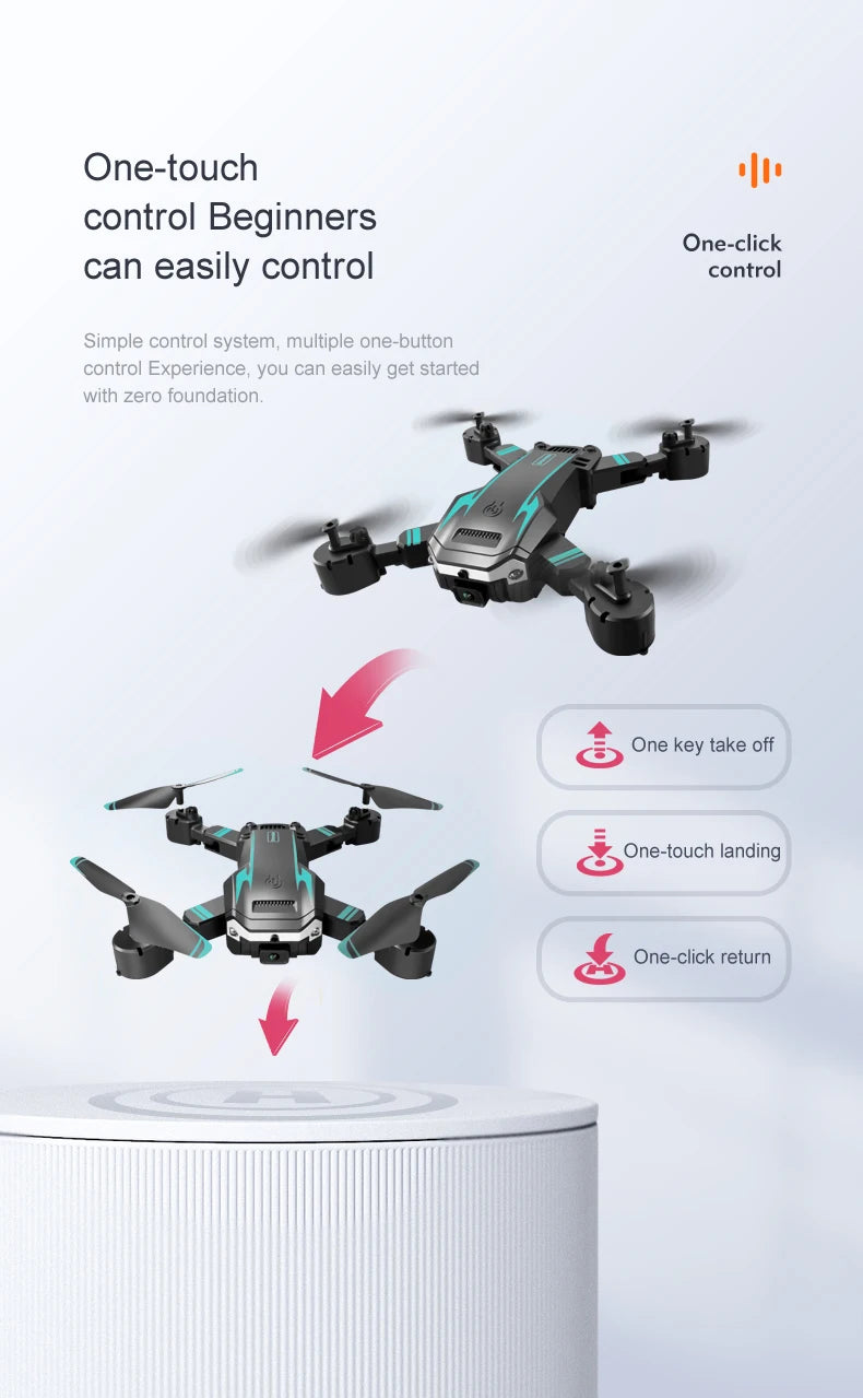 KBDFA G6 New Professional Foldable Quadcopter Aerial Drone S6 HD Camera GPS RC Helicopter FPV WIFI Obstacle Avoidance Toy Gifts
