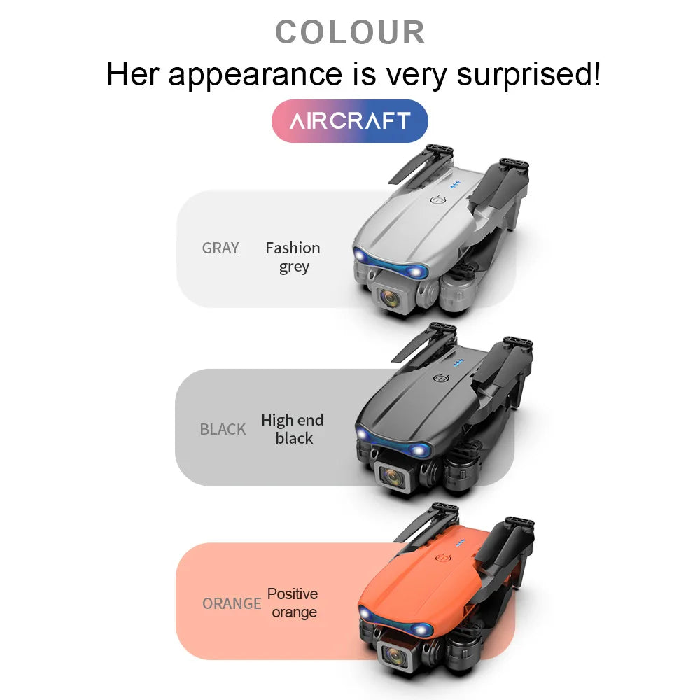 E99 K3 Pro Drone HD Professional 4k drone Dual Camera WIFI fpv Aircraft Quadcopte Obstacle Avoidance Aerial Photography Drone