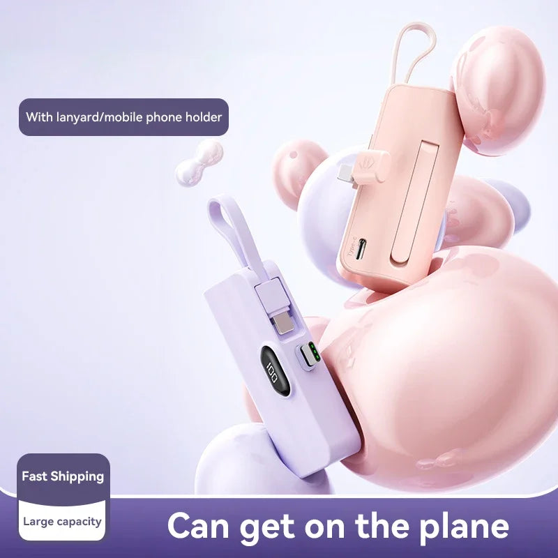 20000mAh Mini Power Bank Portable Type-C