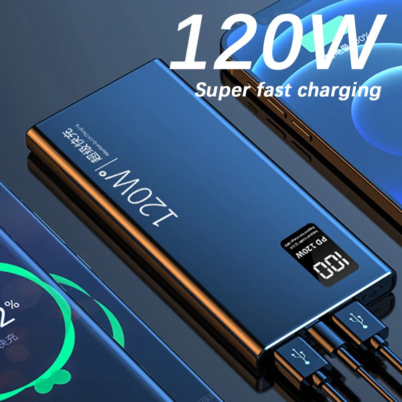 High Capacity Power Bank 30000mAh Fast Charging