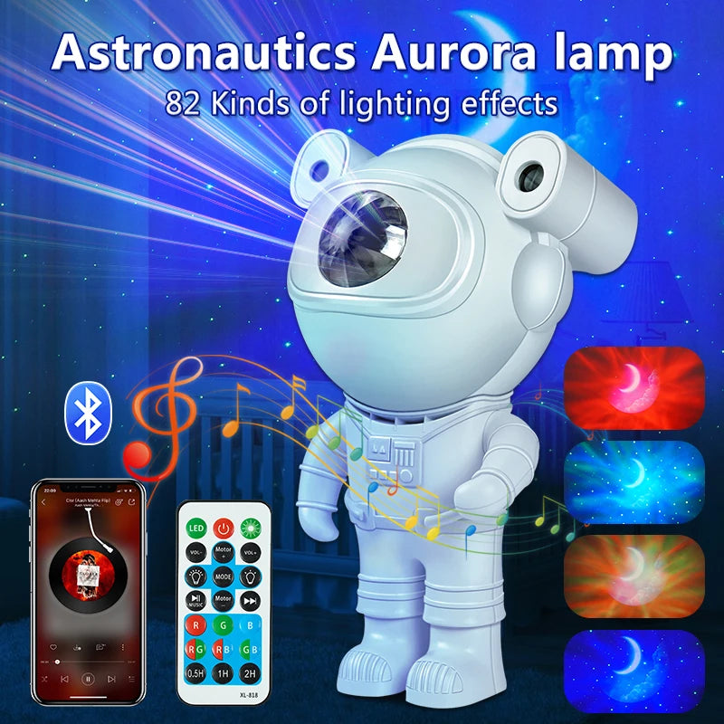 Star Lamp Nebula Ceiling Sky Night Light Bluetooth Speaker