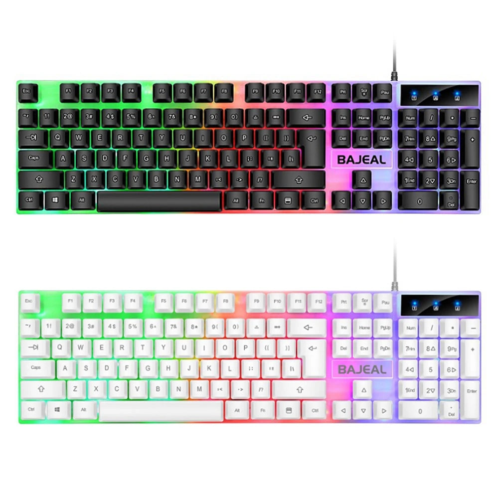 RGB Gaming Keyboard 98 Keys Mechanical Keyboard