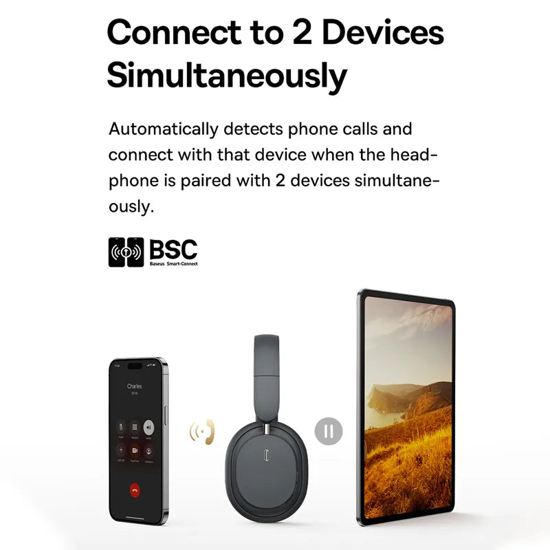 Wireless Headphone 3D Spatial Audio Earphone Bluetooth