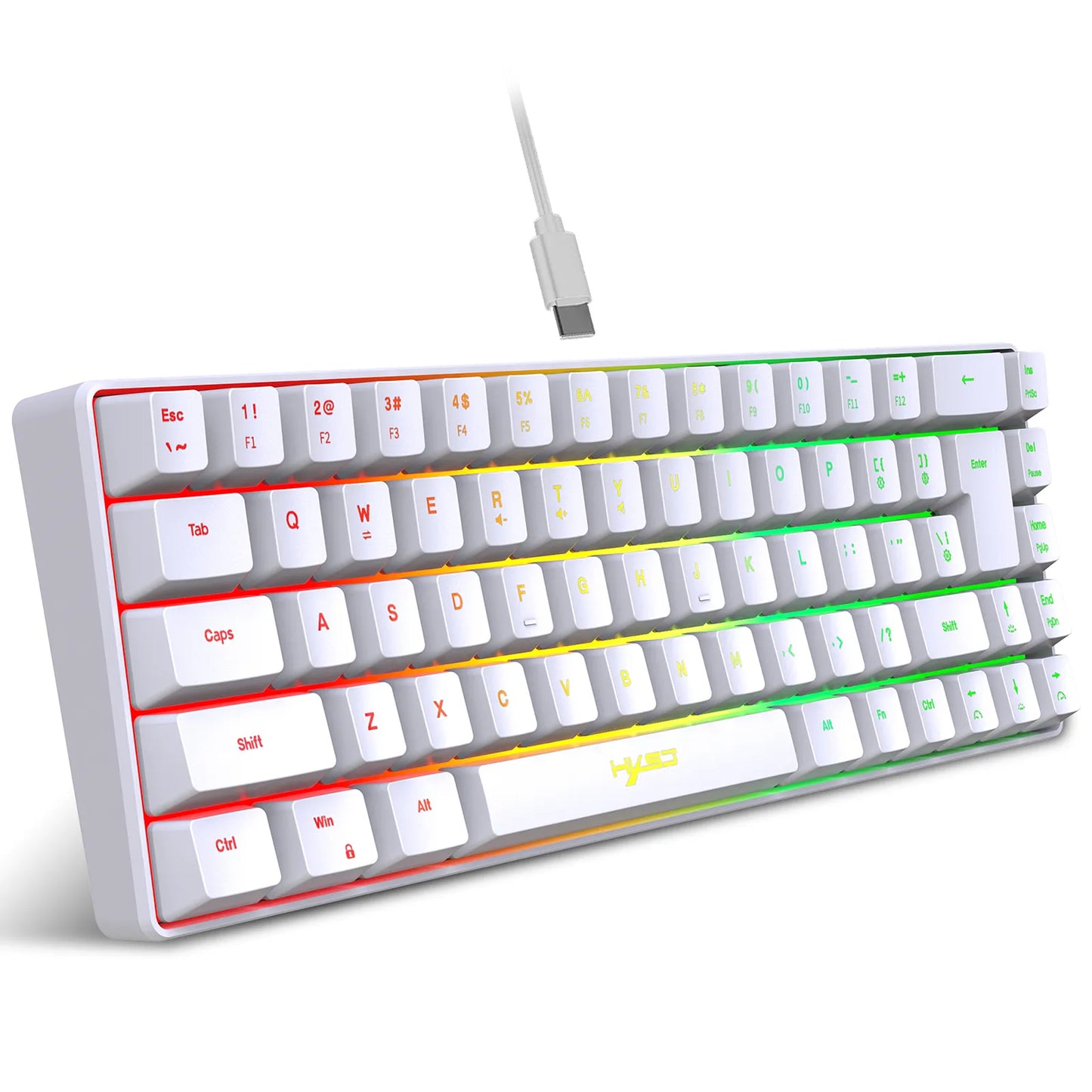 Wired K68 RGB Streamer Mini Gaming Keyboard