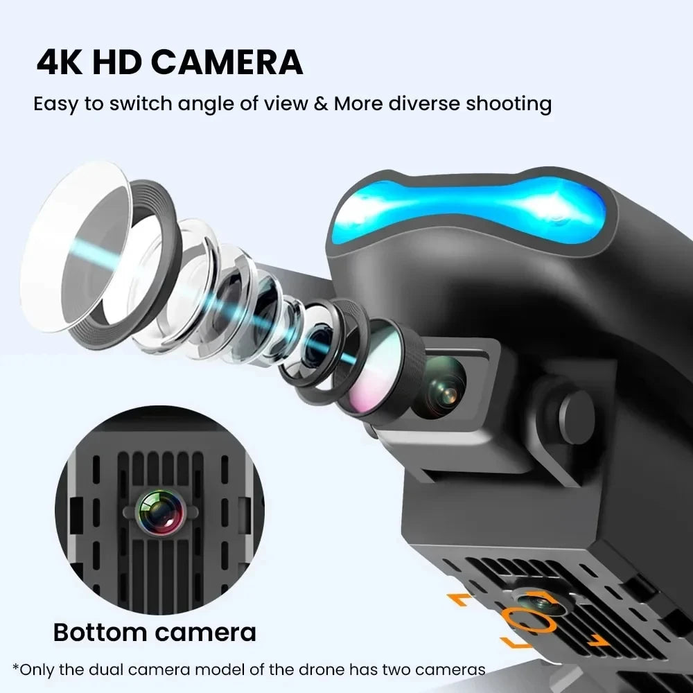 E99 K3 Pro Drone HD Professional 4k drone Dual Camera WIFI fpv Aircraft Quadcopte Obstacle Avoidance Aerial Photography Drone