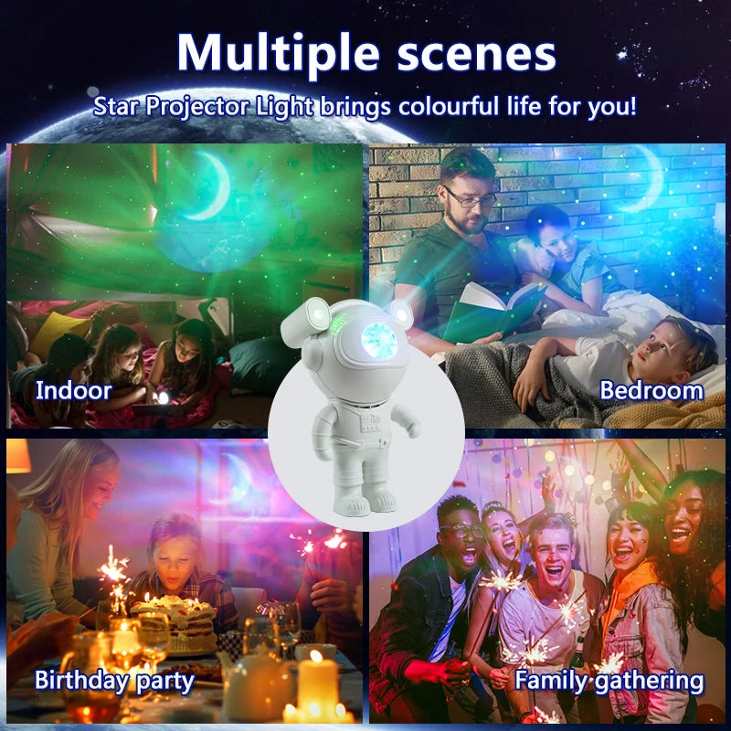 Star Lamp Nebula Ceiling Sky Night Light Bluetooth Speaker