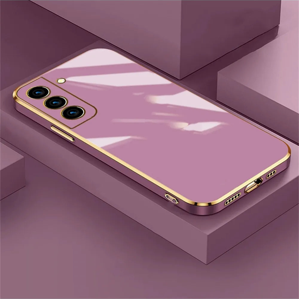 Luxury Plating Square Phone Case