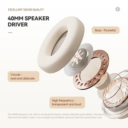 ANC Wireless Headphones Headset