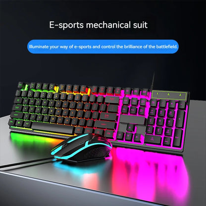 Gaming Keyboard and Mouse Set Kit