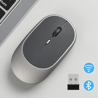 Wireless Rechargeable Bluetooth-compatible Mouse