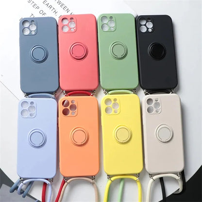 Ring Holder Strap Case