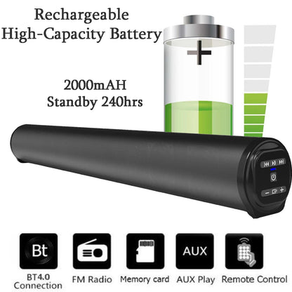 Wireless Bluetooth Sound Bar Speaker System