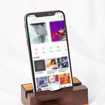 Wooden Cellphone Amplifier Stand