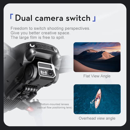 New S2S Drone 8K Professional HD Dual Camera Brushless Obstacle Avoidance Aerial Photography Foldable Quadcopter Toys Gifts