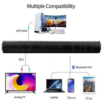 Wireless Bluetooth Sound Bar Speaker System