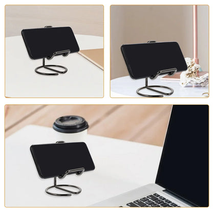 2 Pcs Rack Iron Cellphone Stand