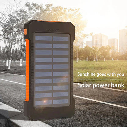 New 200000mAh Large Capacity Solar Power Bank