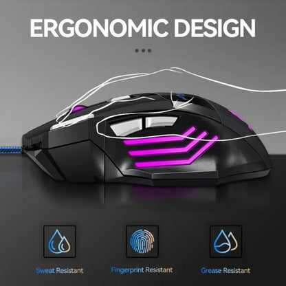 Wired Gaming USB Computer Mouse