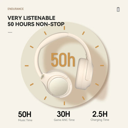 ANC Wireless Headphones Headset