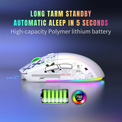 T90 2.4G Wireless Mechanical RGB Gaming Mouse