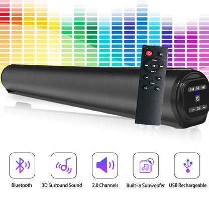 Wireless Bluetooth Sound Bar Speaker System