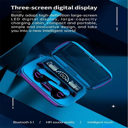 Wireless Bluetooth 5.1 Headset Noise Reduction Earphones