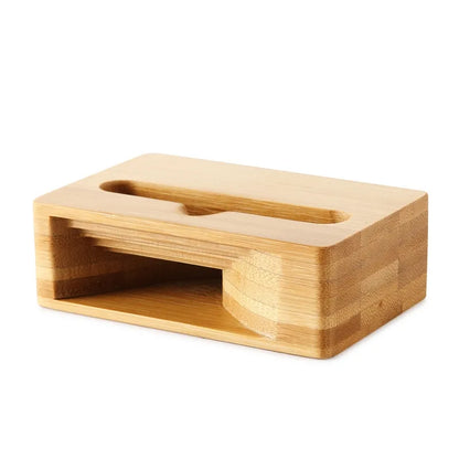 Wooden Cellphone Amplifier Stand