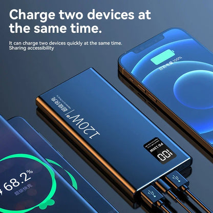 High Capacity Power Bank 30000mAh Fast Charging