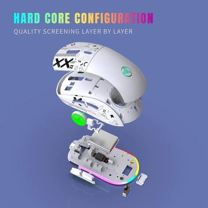 T90 2.4G Wireless Mechanical RGB Gaming Mouse