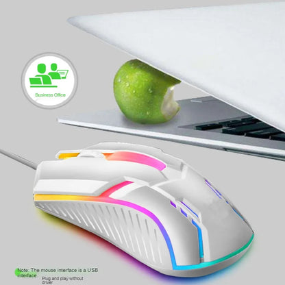 S1 E-Sports Luminous Wired Mouse